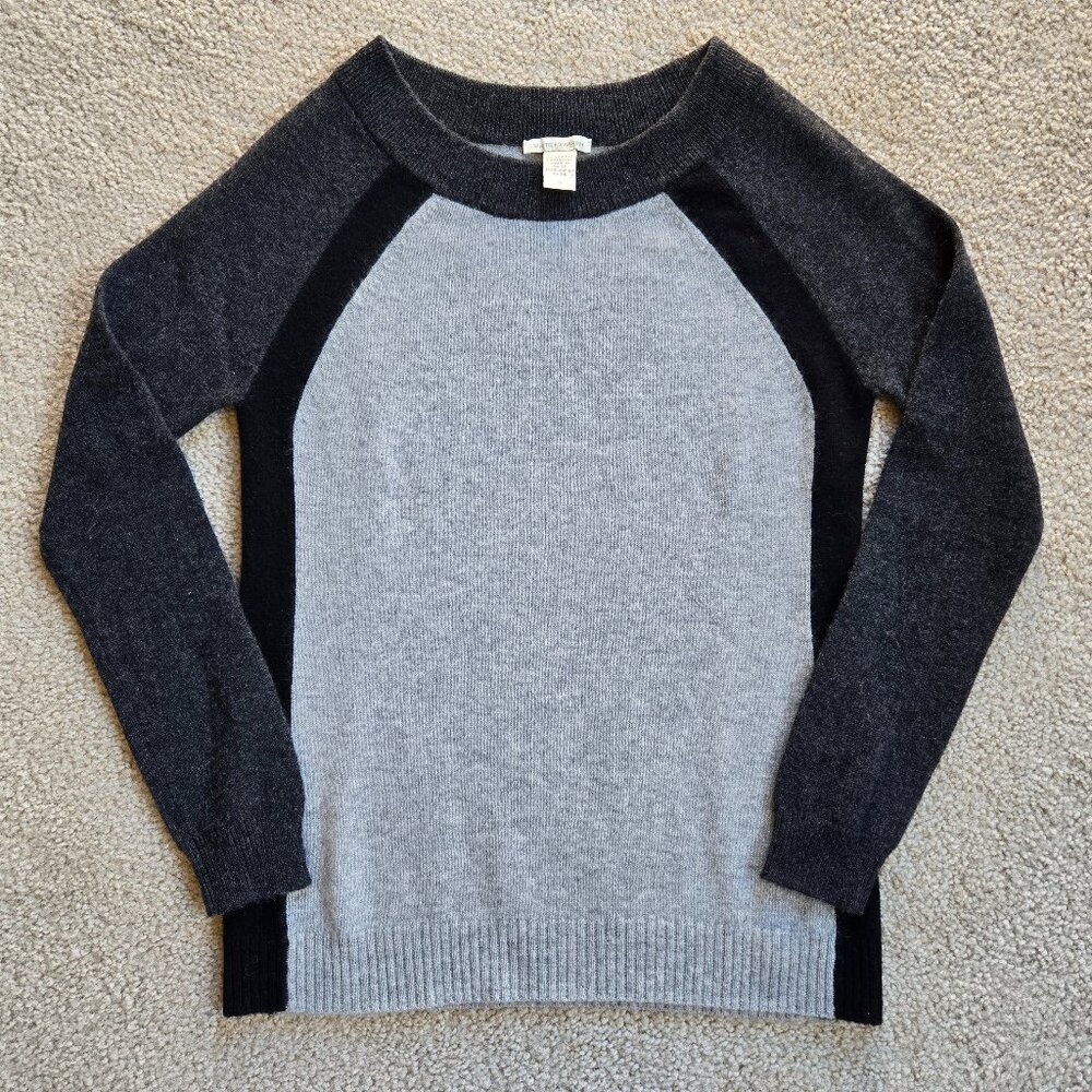 White & Warren Cashmere Sweatshirt Sweater - Picture 1 of 9